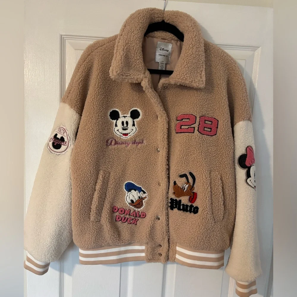 EUC Disney x Forever 21 Varsity Jacket - Picture 1 of 5